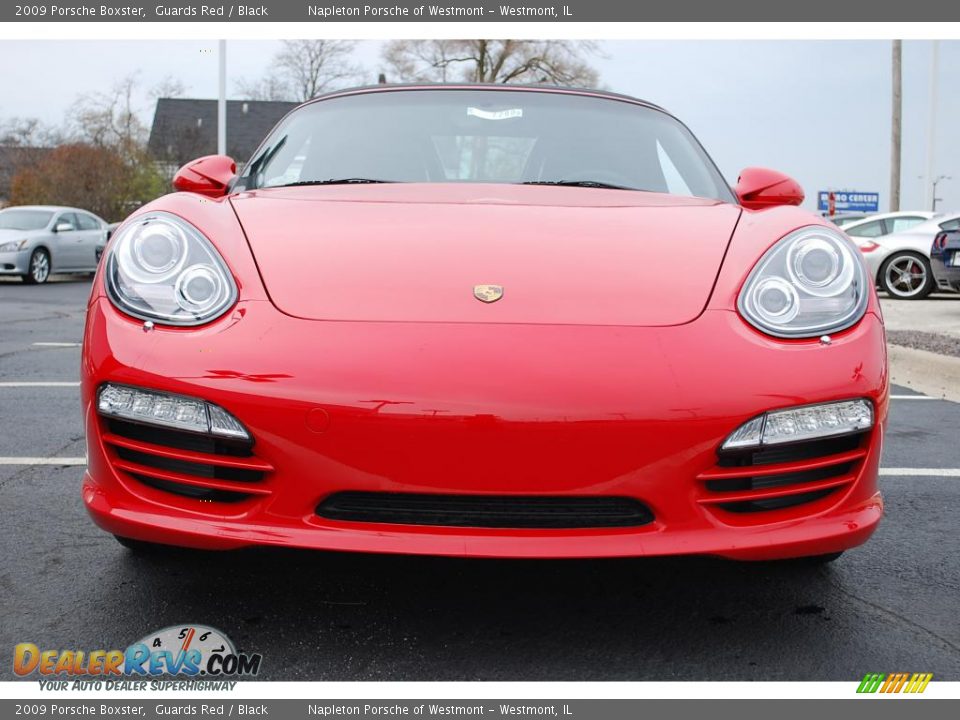 2009 Porsche Boxster Guards Red / Black Photo #3