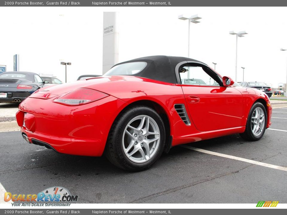 2009 Porsche Boxster Guards Red / Black Photo #6