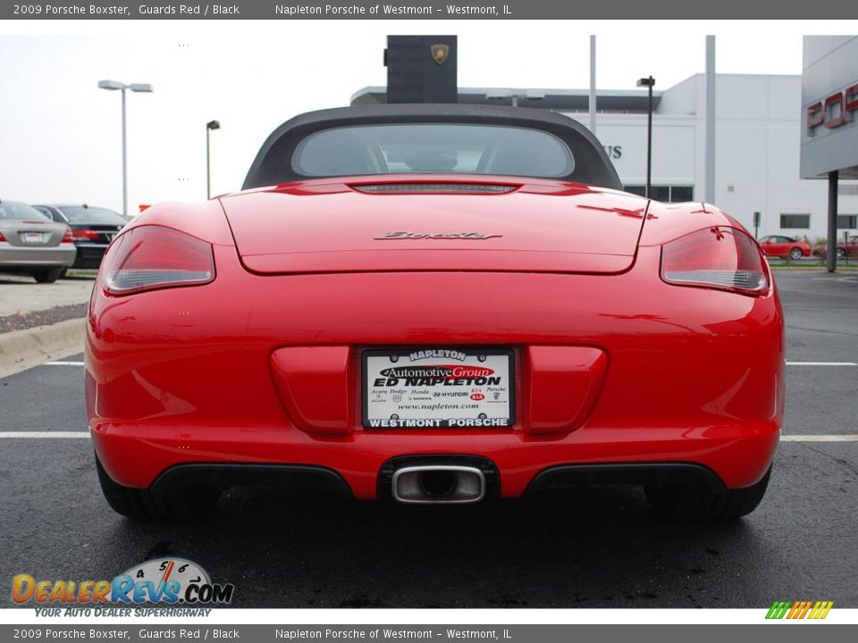 2009 Porsche Boxster Guards Red / Black Photo #7