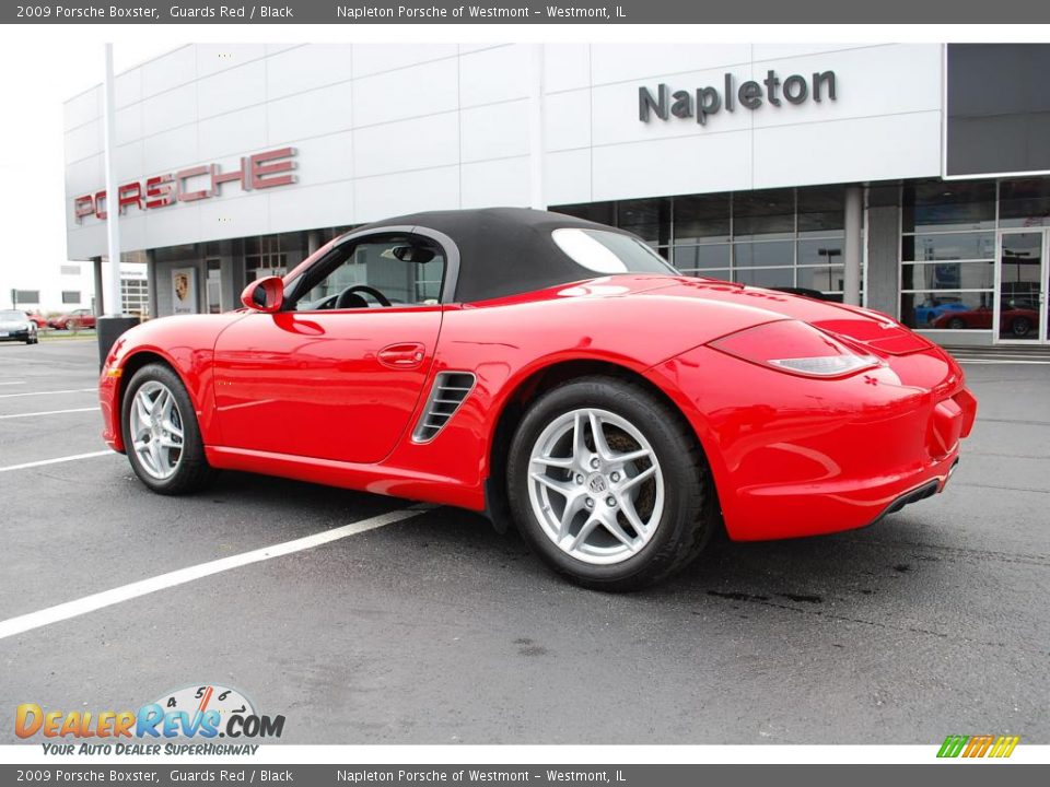 2009 Porsche Boxster Guards Red / Black Photo #8