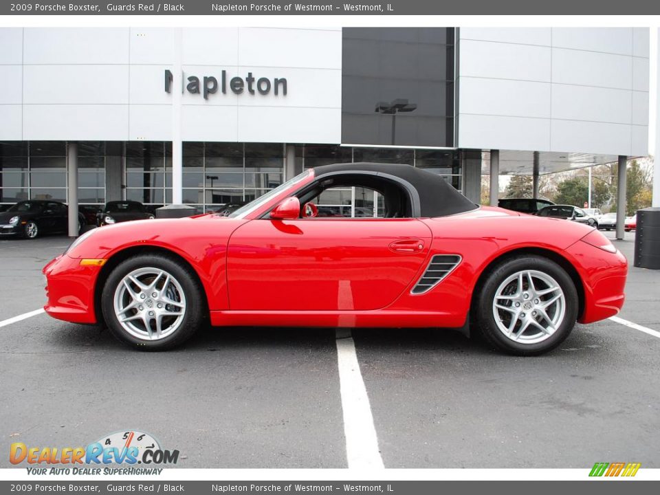 2009 Porsche Boxster Guards Red / Black Photo #9