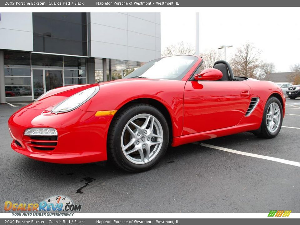 2009 Porsche Boxster Guards Red / Black Photo #17