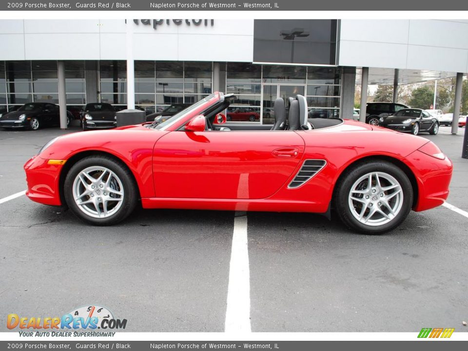 2009 Porsche Boxster Guards Red / Black Photo #18