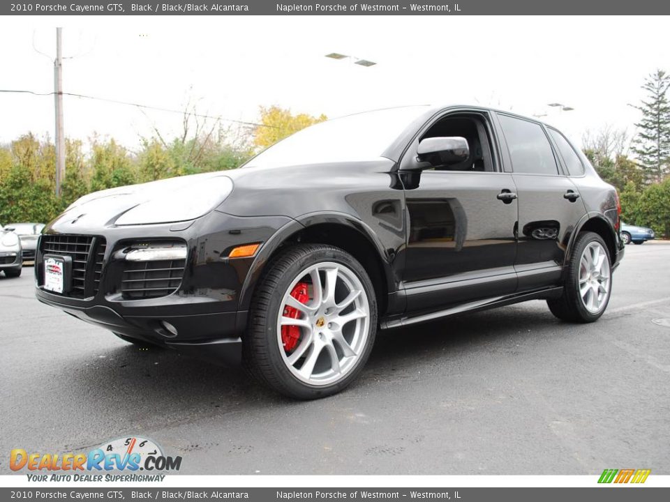 2010 Porsche Cayenne GTS Black / Black/Black Alcantara Photo #1