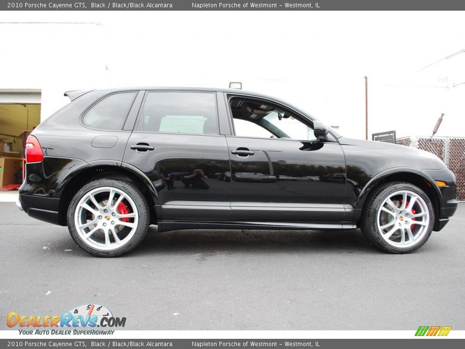 2010 Porsche Cayenne GTS Black / Black/Black Alcantara Photo #4