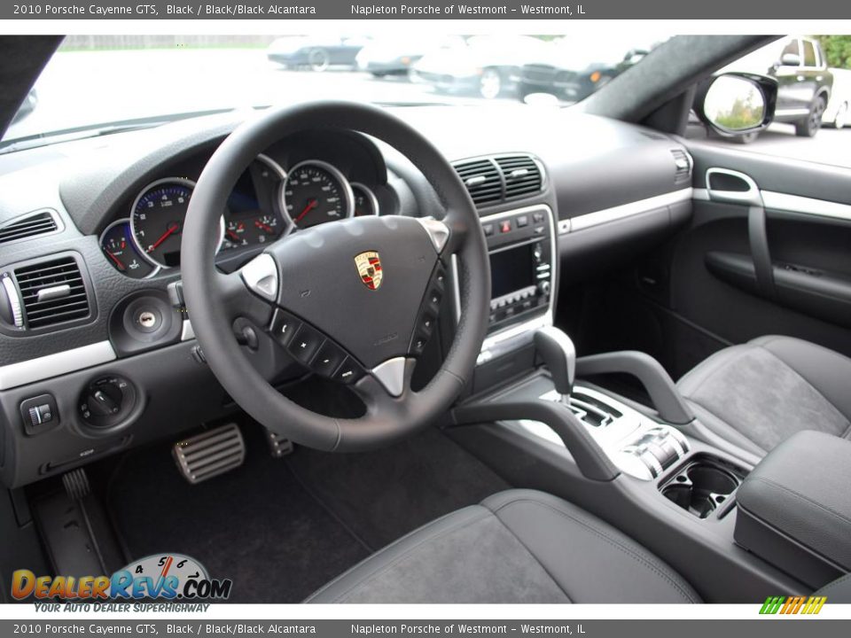 2010 Porsche Cayenne GTS Black / Black/Black Alcantara Photo #9