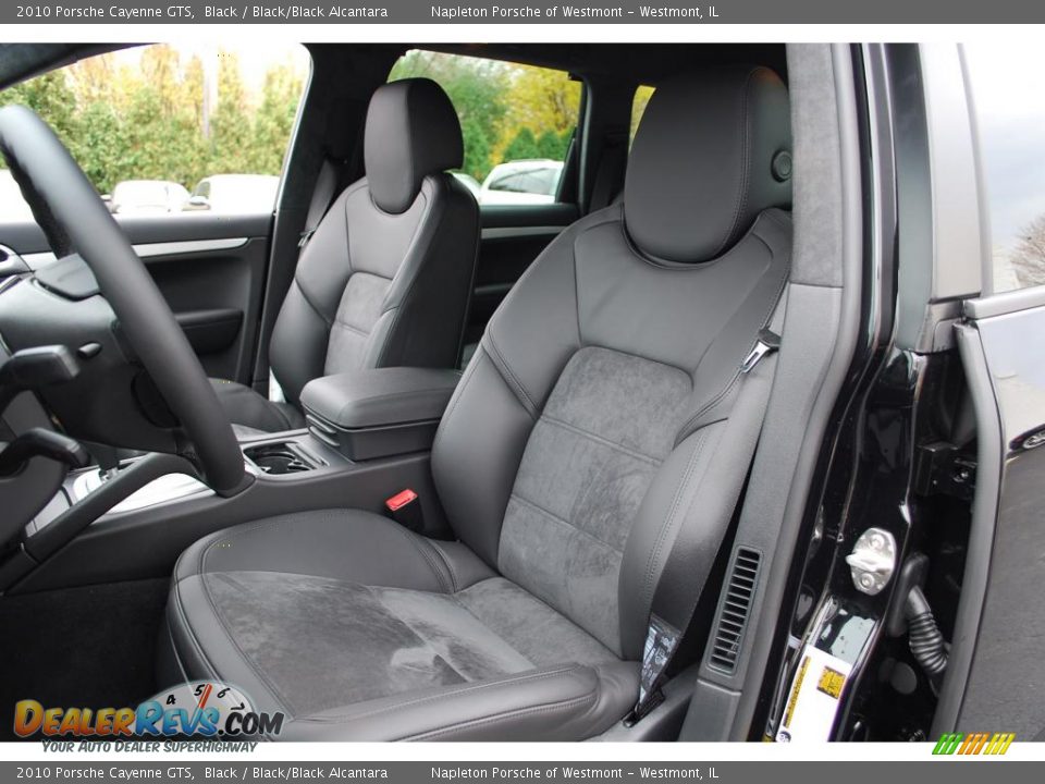 2010 Porsche Cayenne GTS Black / Black/Black Alcantara Photo #15