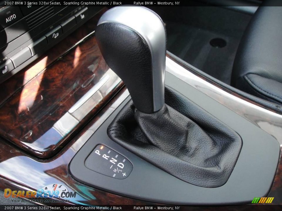 2007 BMW 3 Series 328xi Sedan Sparkling Graphite Metallic / Black Photo #14