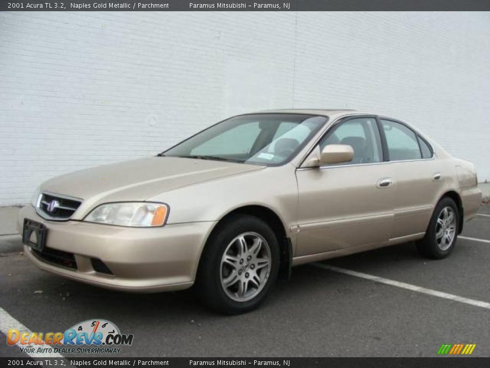2001 Acura TL 3.2 Naples Gold Metallic / Parchment Photo #1