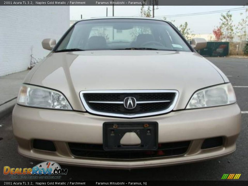 2001 Acura TL 3.2 Naples Gold Metallic / Parchment Photo #2