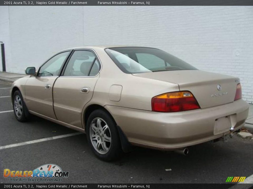 2001 Acura TL 3.2 Naples Gold Metallic / Parchment Photo #4
