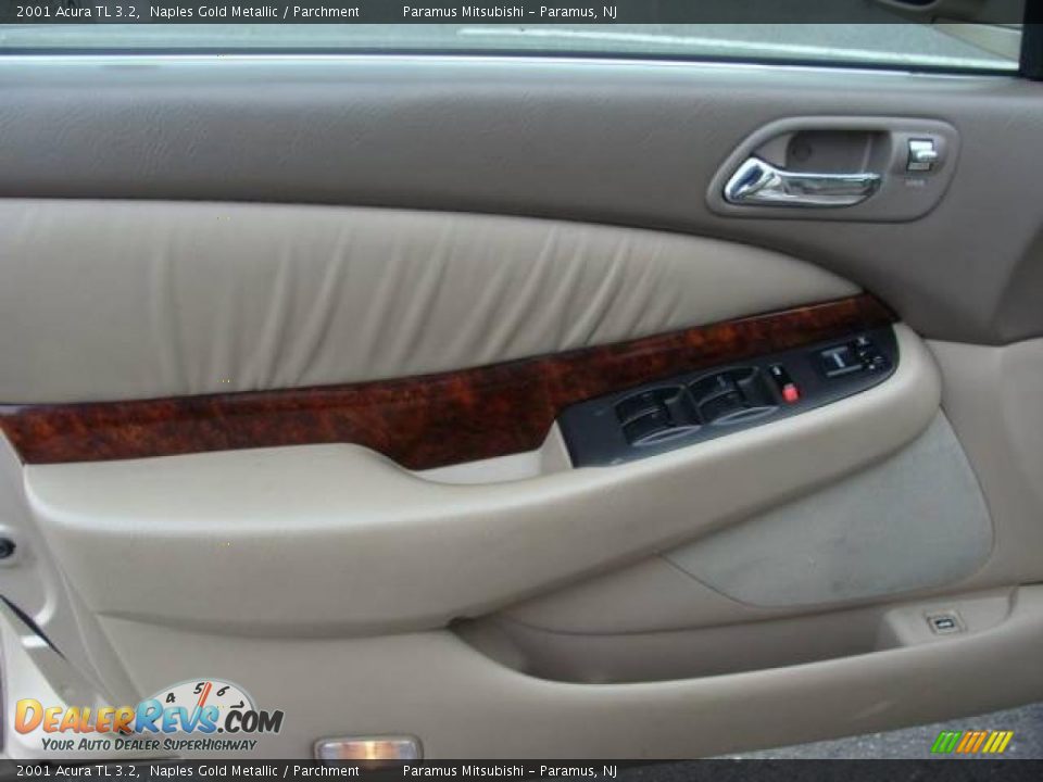 2001 Acura TL 3.2 Naples Gold Metallic / Parchment Photo #8