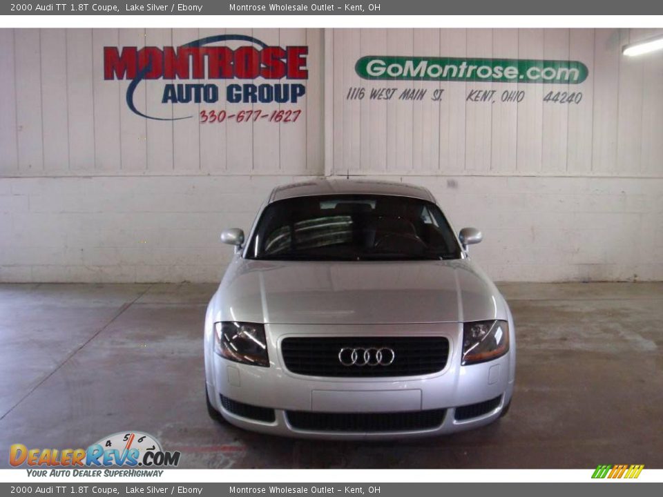 2000 Audi TT 1.8T Coupe Lake Silver / Ebony Photo #3