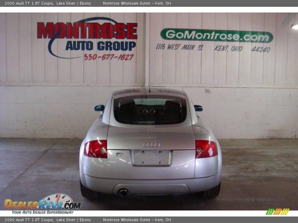 2000 Audi TT 1.8T Coupe Lake Silver / Ebony Photo #4