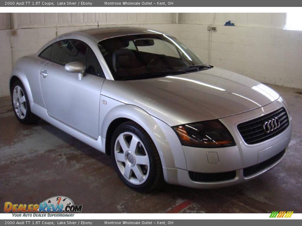 2000 Audi TT 1.8T Coupe Lake Silver / Ebony Photo #5
