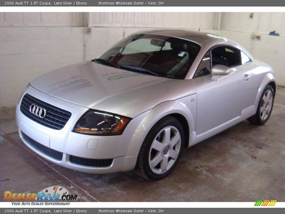 2000 Audi TT 1.8T Coupe Lake Silver / Ebony Photo #6