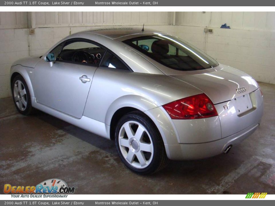 2000 Audi TT 1.8T Coupe Lake Silver / Ebony Photo #7