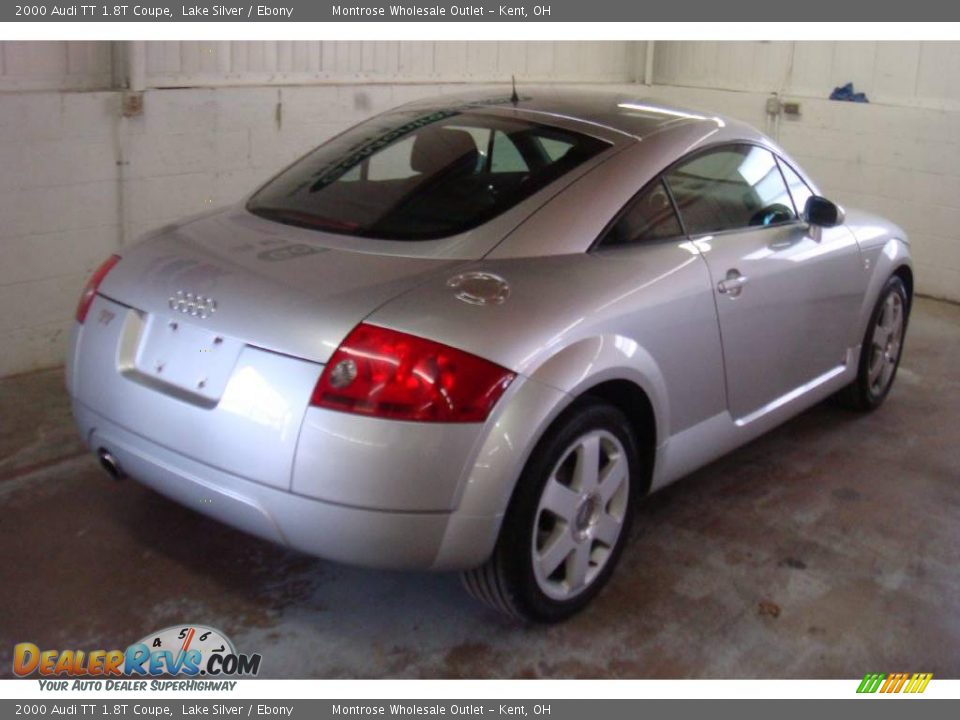 2000 Audi TT 1.8T Coupe Lake Silver / Ebony Photo #8