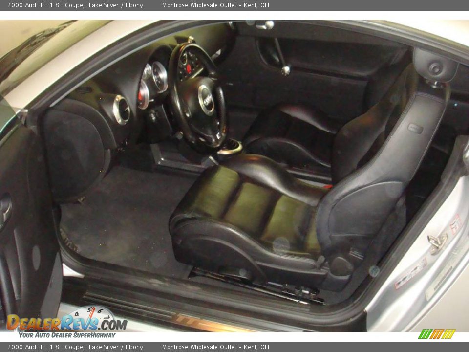 2000 Audi TT 1.8T Coupe Lake Silver / Ebony Photo #9