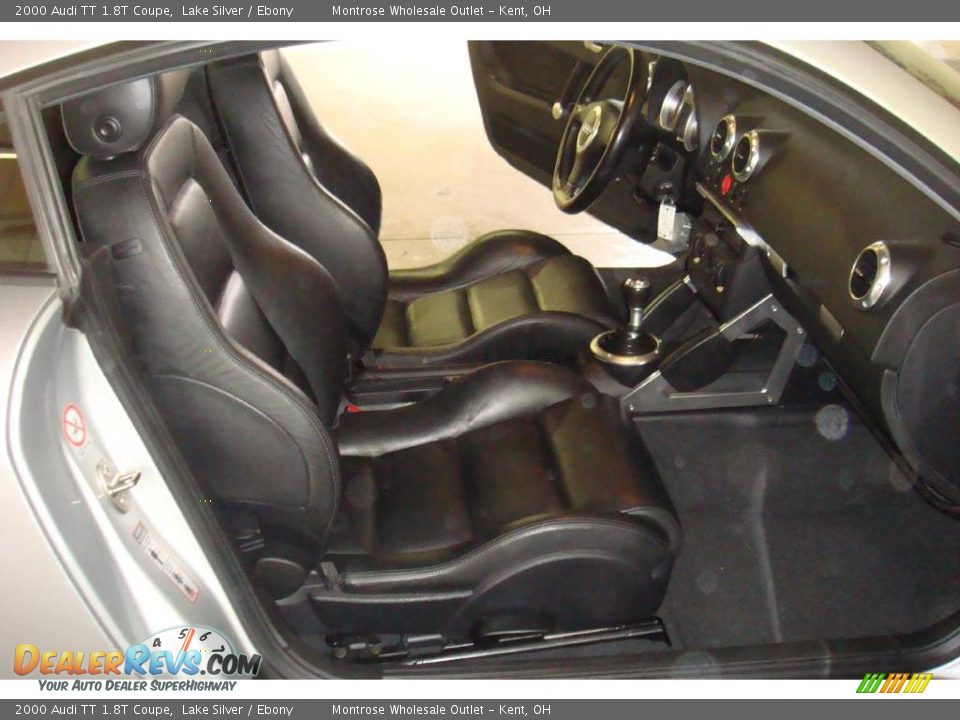 2000 Audi TT 1.8T Coupe Lake Silver / Ebony Photo #10