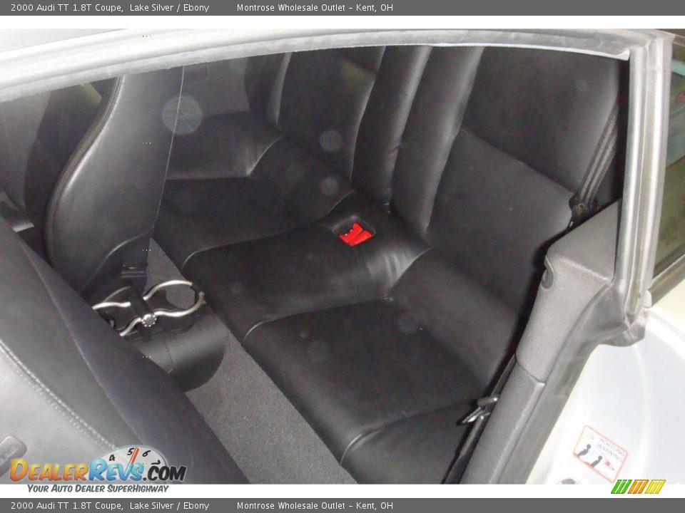 2000 Audi TT 1.8T Coupe Lake Silver / Ebony Photo #11
