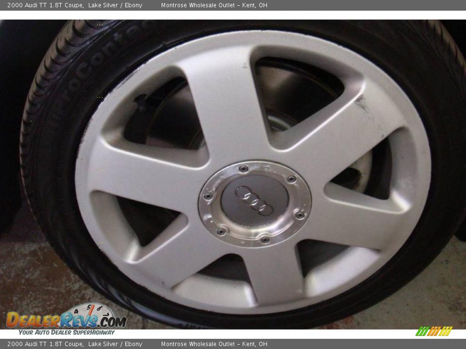 2000 Audi TT 1.8T Coupe Lake Silver / Ebony Photo #15
