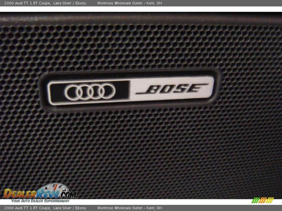 2000 Audi TT 1.8T Coupe Lake Silver / Ebony Photo #20