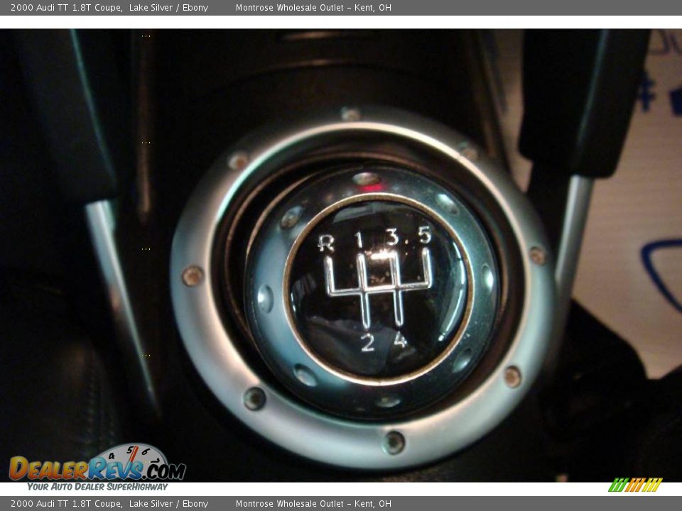 2000 Audi TT 1.8T Coupe Lake Silver / Ebony Photo #22