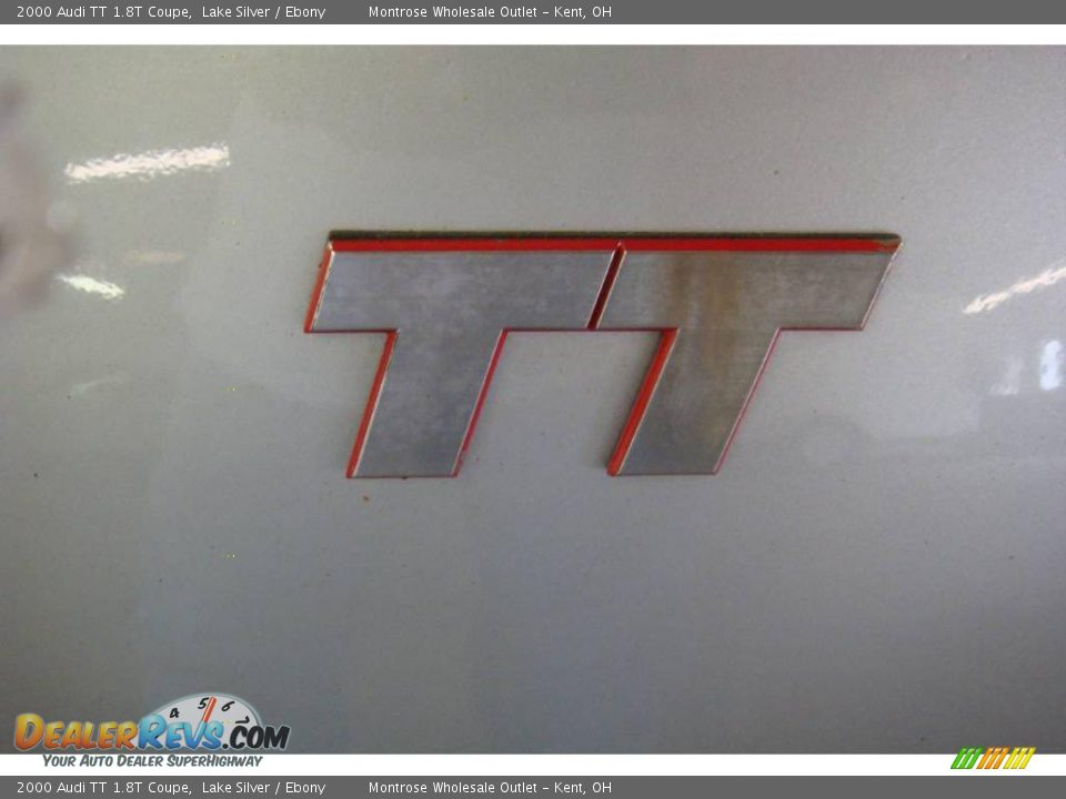 2000 Audi TT 1.8T Coupe Lake Silver / Ebony Photo #24