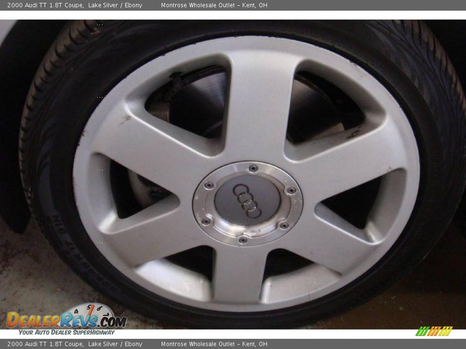 2000 Audi TT 1.8T Coupe Lake Silver / Ebony Photo #28