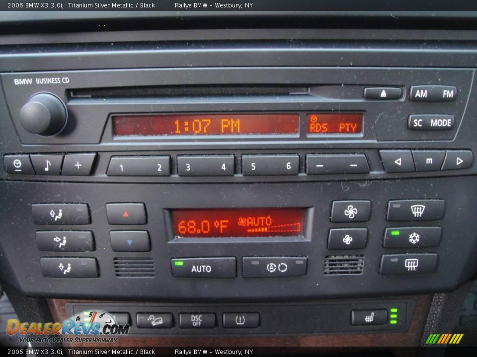 2006 BMW X3 3.0i Titanium Silver Metallic / Black Photo #13