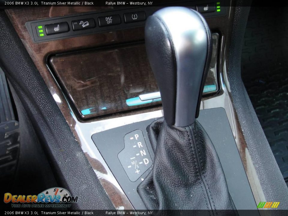 2006 BMW X3 3.0i Titanium Silver Metallic / Black Photo #14