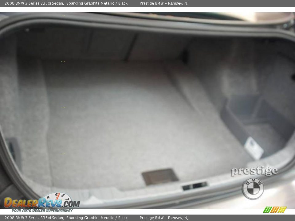 2008 BMW 3 Series 335xi Sedan Sparkling Graphite Metallic / Black Photo #9
