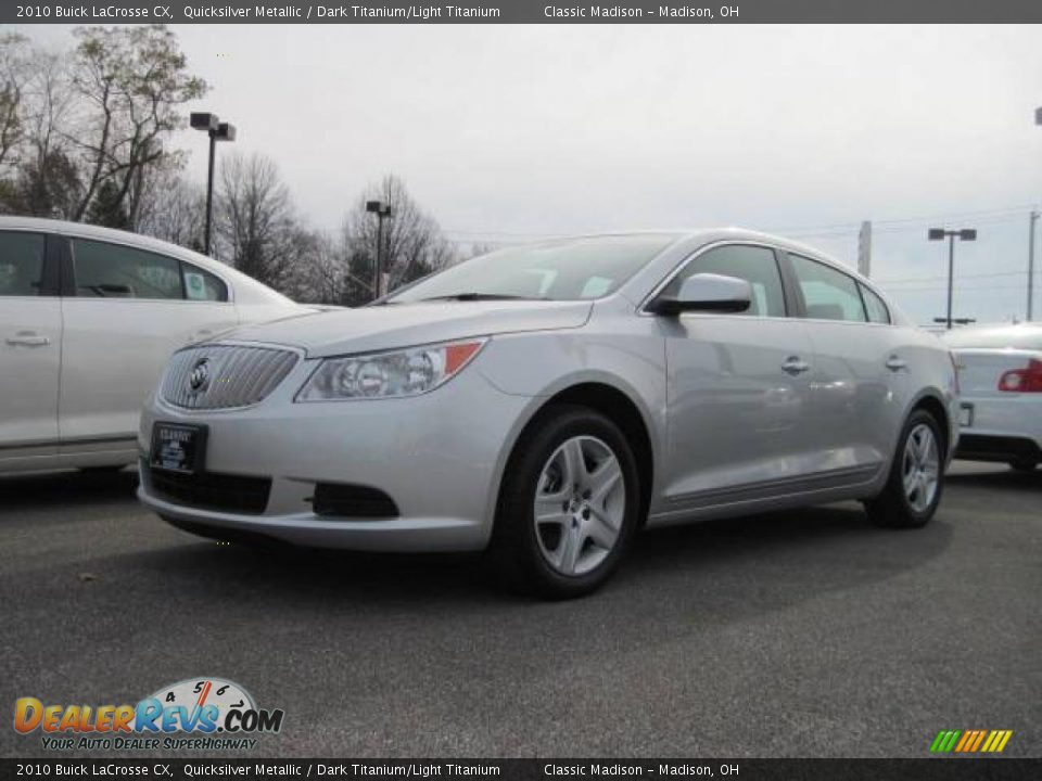 2010 Buick LaCrosse CX Quicksilver Metallic / Dark Titanium/Light Titanium Photo #1