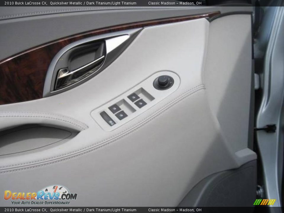 2010 Buick LaCrosse CX Quicksilver Metallic / Dark Titanium/Light Titanium Photo #6