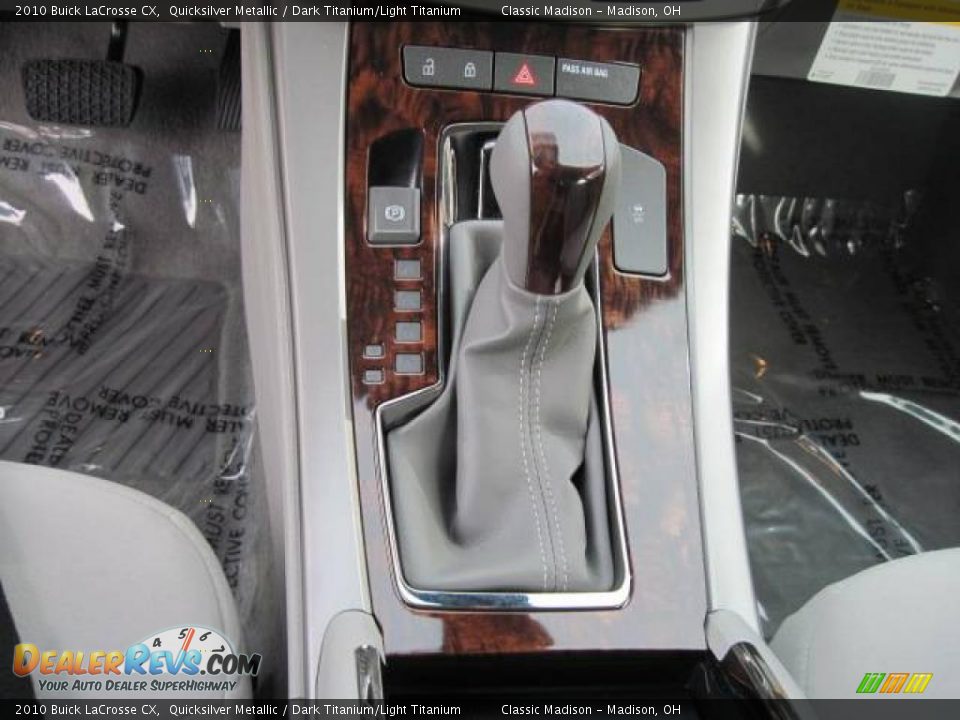 2010 Buick LaCrosse CX Quicksilver Metallic / Dark Titanium/Light Titanium Photo #8
