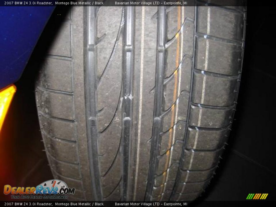 2007 BMW Z4 3.0i Roadster Montego Blue Metallic / Black Photo #22