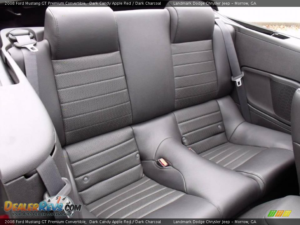 2008 Ford Mustang GT Premium Convertible Dark Candy Apple Red / Dark Charcoal Photo #13