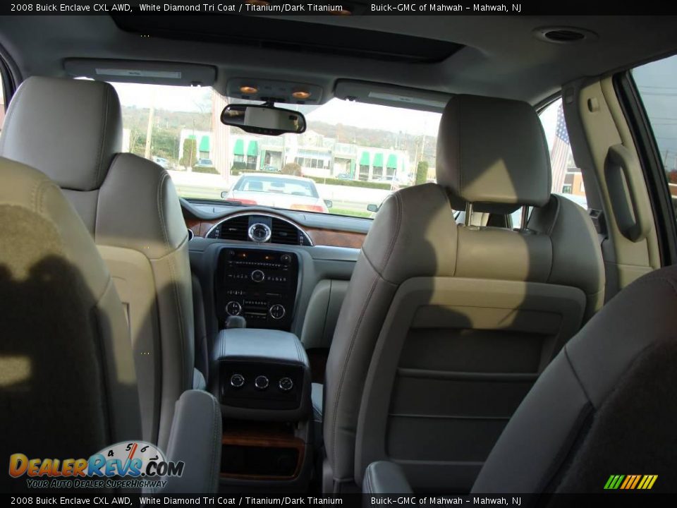 2008 Buick Enclave CXL AWD White Diamond Tri Coat / Titanium/Dark Titanium Photo #20