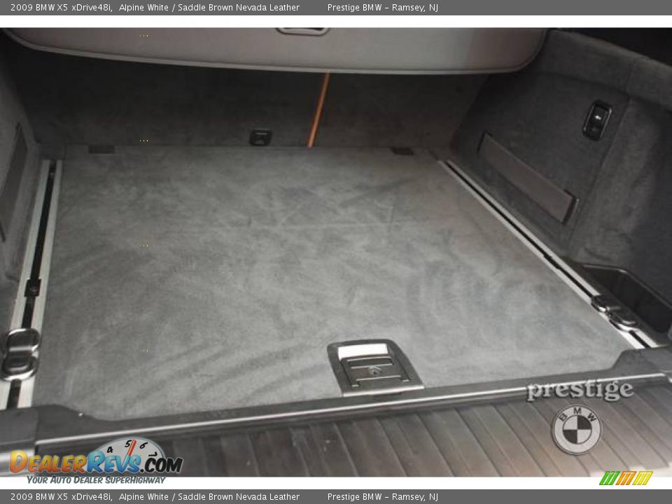 2009 BMW X5 xDrive48i Alpine White / Saddle Brown Nevada Leather Photo #9