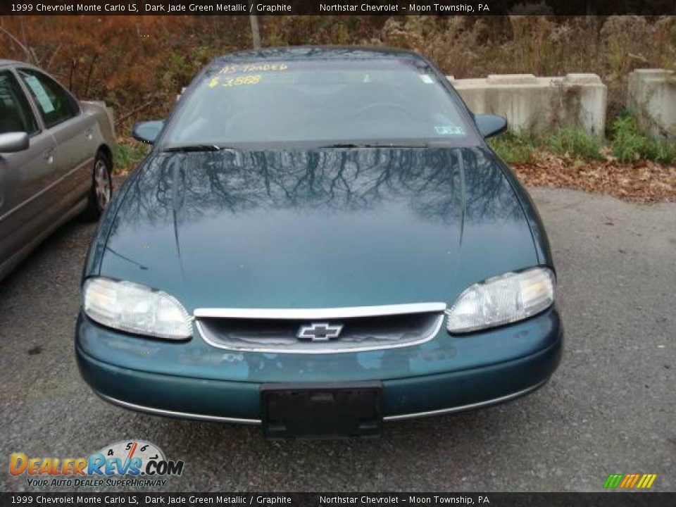 1999 Chevrolet Monte Carlo LS Dark Jade Green Metallic / Graphite Photo #5