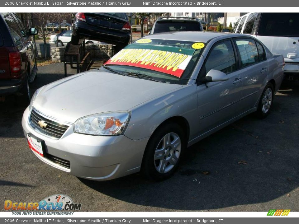 2006 Chevrolet Malibu LT Sedan Silverstone Metallic / Titanium Gray Photo #1