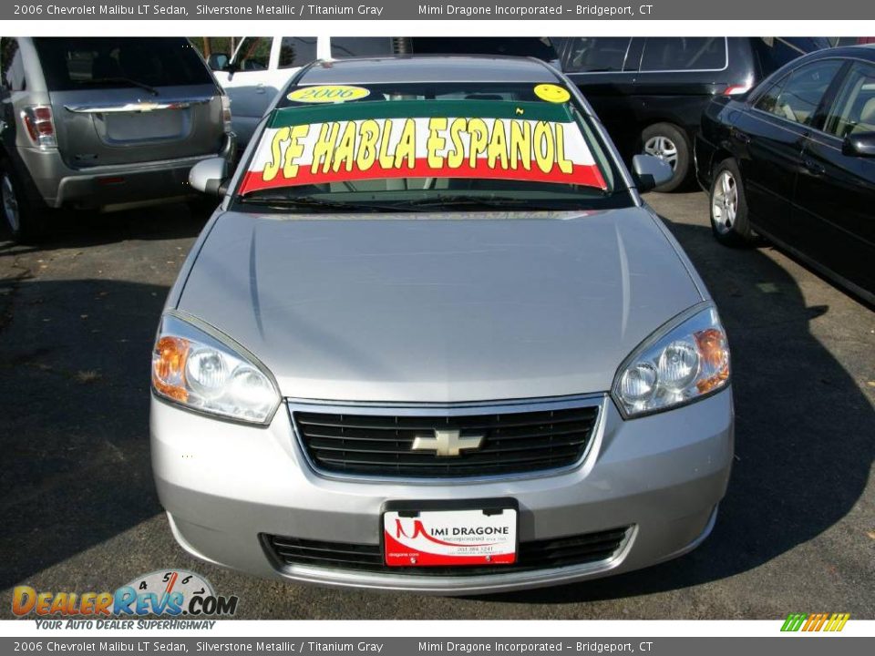 2006 Chevrolet Malibu LT Sedan Silverstone Metallic / Titanium Gray Photo #2