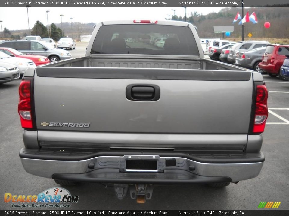 2006 Chevrolet Silverado 2500HD LT Extended Cab 4x4 Graystone Metallic / Medium Gray Photo #3