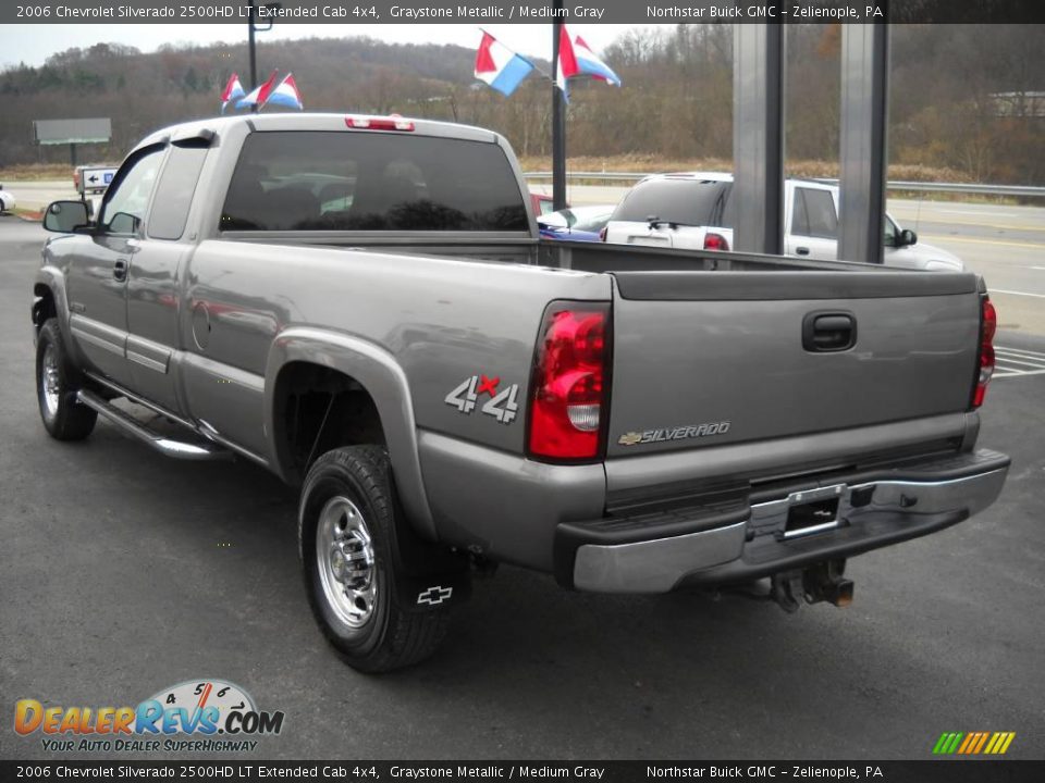 2006 Chevrolet Silverado 2500HD LT Extended Cab 4x4 Graystone Metallic / Medium Gray Photo #4