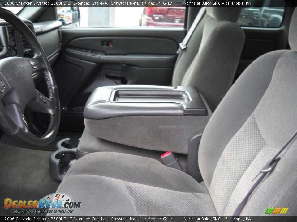 2006 Chevrolet Silverado 2500HD LT Extended Cab 4x4 Graystone Metallic / Medium Gray Photo #8