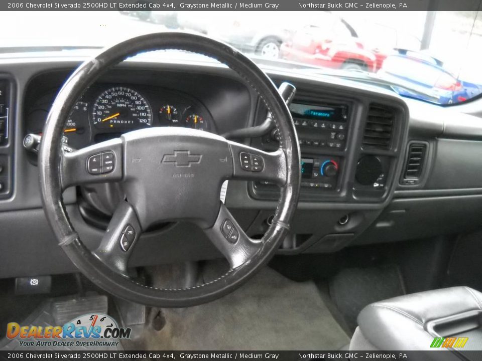 2006 Chevrolet Silverado 2500HD LT Extended Cab 4x4 Graystone Metallic / Medium Gray Photo #11