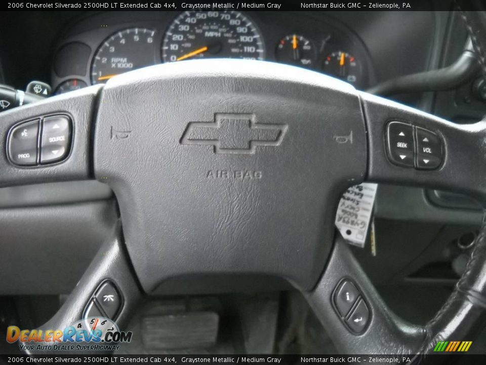 2006 Chevrolet Silverado 2500HD LT Extended Cab 4x4 Graystone Metallic / Medium Gray Photo #19