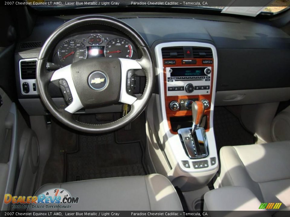 2007 Chevrolet Equinox LT AWD Laser Blue Metallic / Light Gray Photo #7