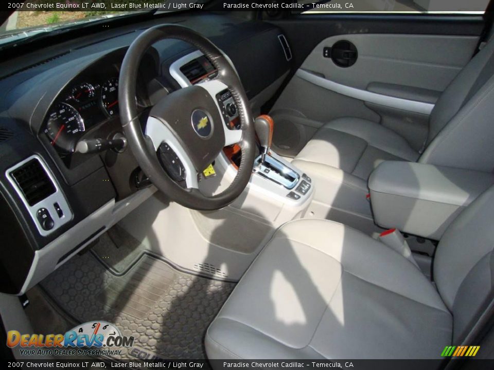 2007 Chevrolet Equinox LT AWD Laser Blue Metallic / Light Gray Photo #9